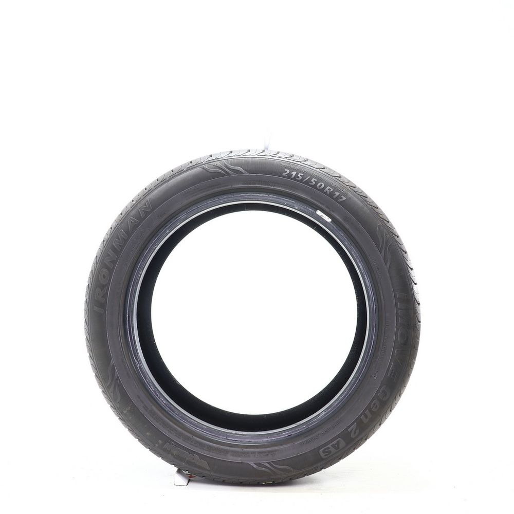 Set of (2) Used 215/50R17 Ironman IMove Gen 2 AS 95V - 7.5-8/32 - Image 6