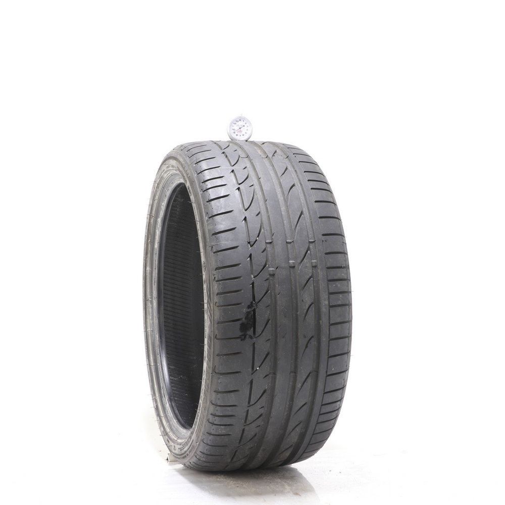 Set of (2) Used 255/35R19 Bridgestone Potenza S001 RFT 92Y - 8.5-9/32 - Image 4