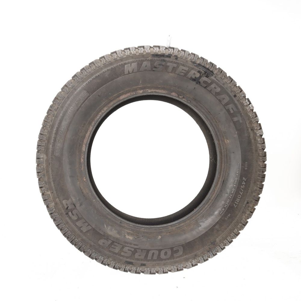 Used 245/70R17 Mastercraft Courser MSR Studded 110S - 5.5/32 - Image 3