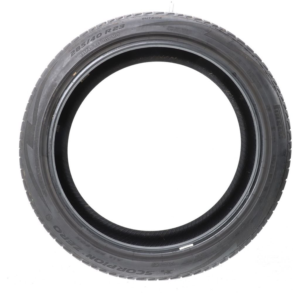 Set of (4) Used 285/40R23 Pirelli Scorpion Zero LR PNCS 111Y - 5.5/32 - Image 3