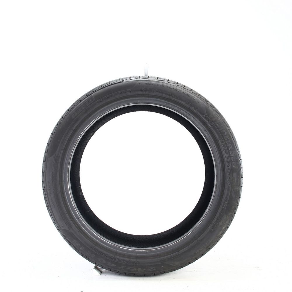 Set of (2) Used 245/40R18 Pirelli Cinturato P7 AO 97H - 9-10/32 - Image 6