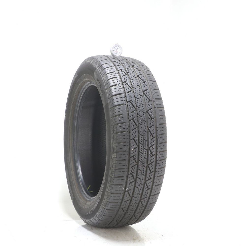 Set of (2) Used 225/60R18 Continental CrossContact LX25 100H - 7.5-9/32 - Image 1