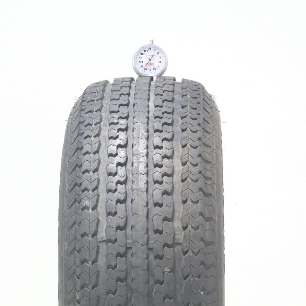 Set of (2) Used ST 225/75R15 Hercules Power ST2 117/112L E - 8-9/32 - Image 2