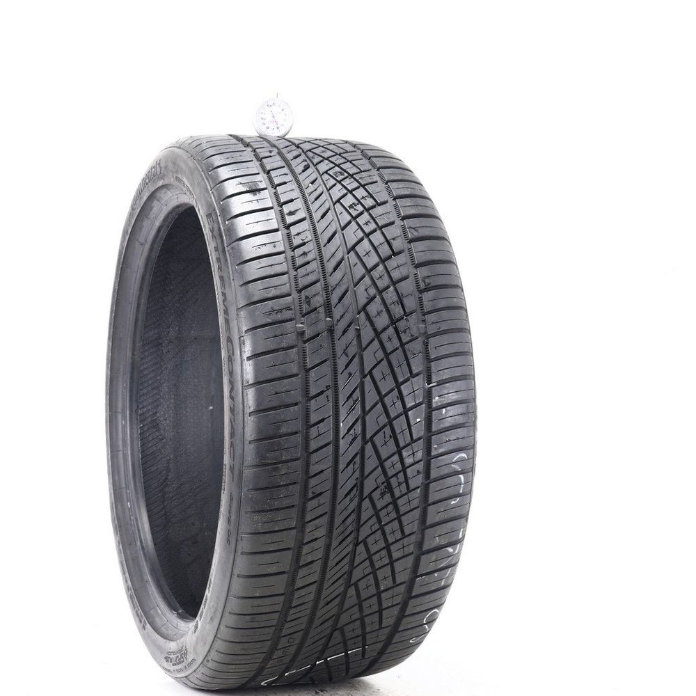 Set of (2) Used 275/35ZR20 Continental ExtremeContact DWS06 102Y - 5.5-6.5/32 - Image 1
