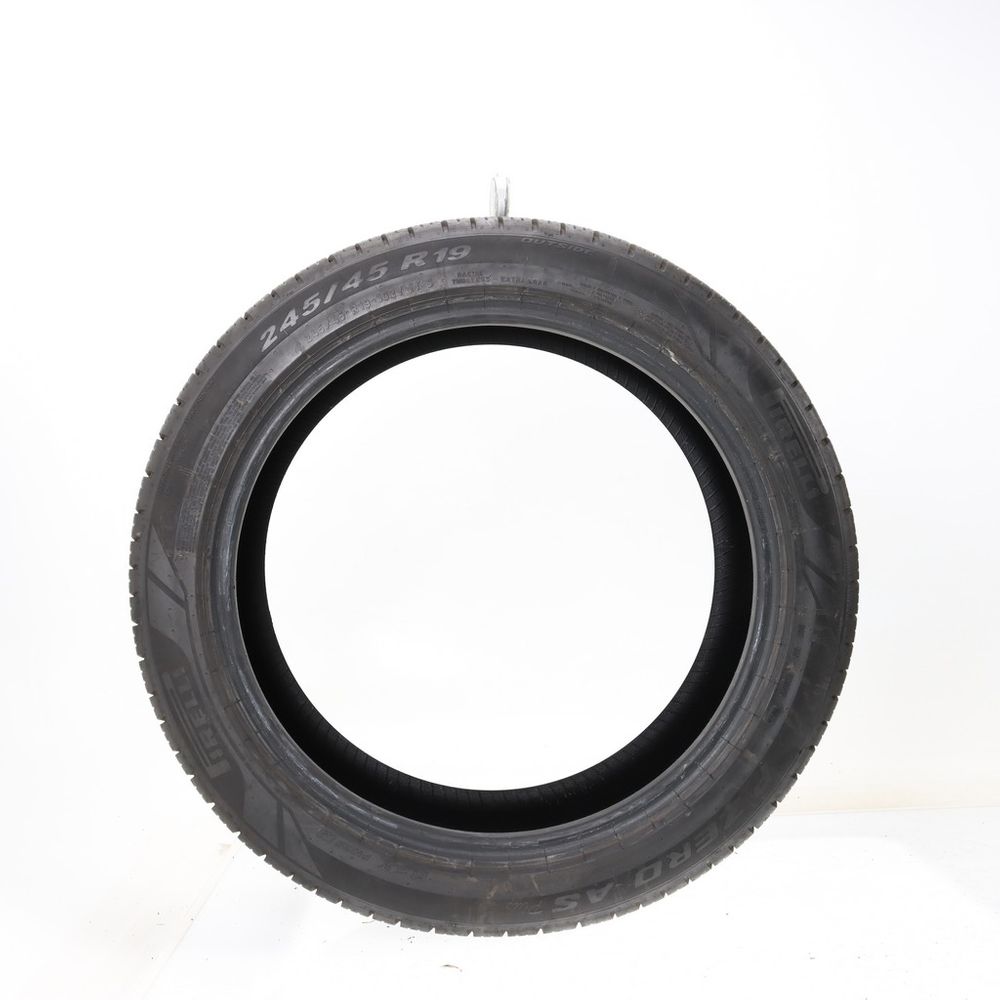 Used 245/45R19 Pirelli P Zero AS Plus 3 Elect PNCS 102Y - 9.5/32 - Image 3