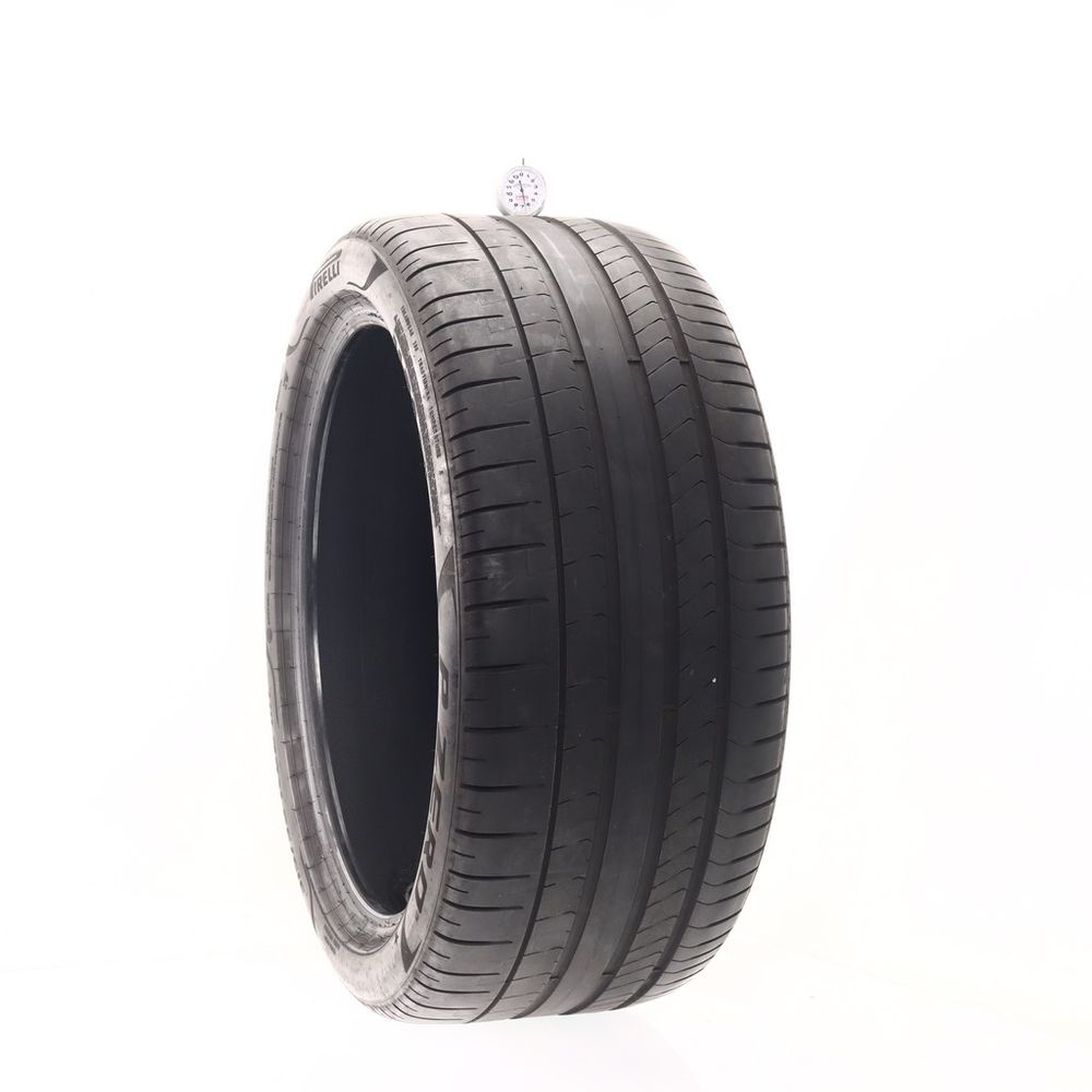 Set of (2) Used 315/35R22 Pirelli P Zero PZ4 Run Flat 111Y - 6-6.5/32 - Image 4