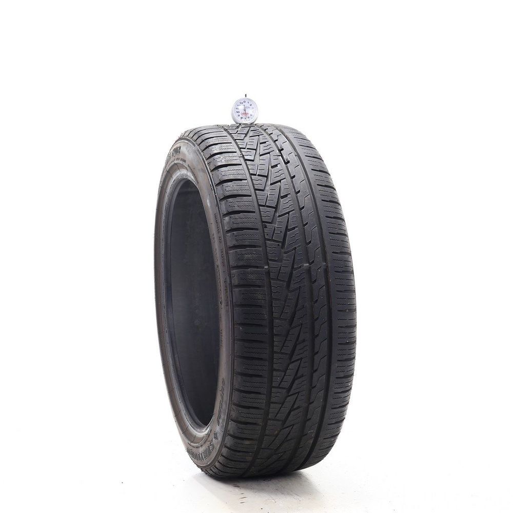 Set of (2) Used 225/45R18 Sumitomo HTR A/S P02 95W - 6.5-8/32 - Image 1