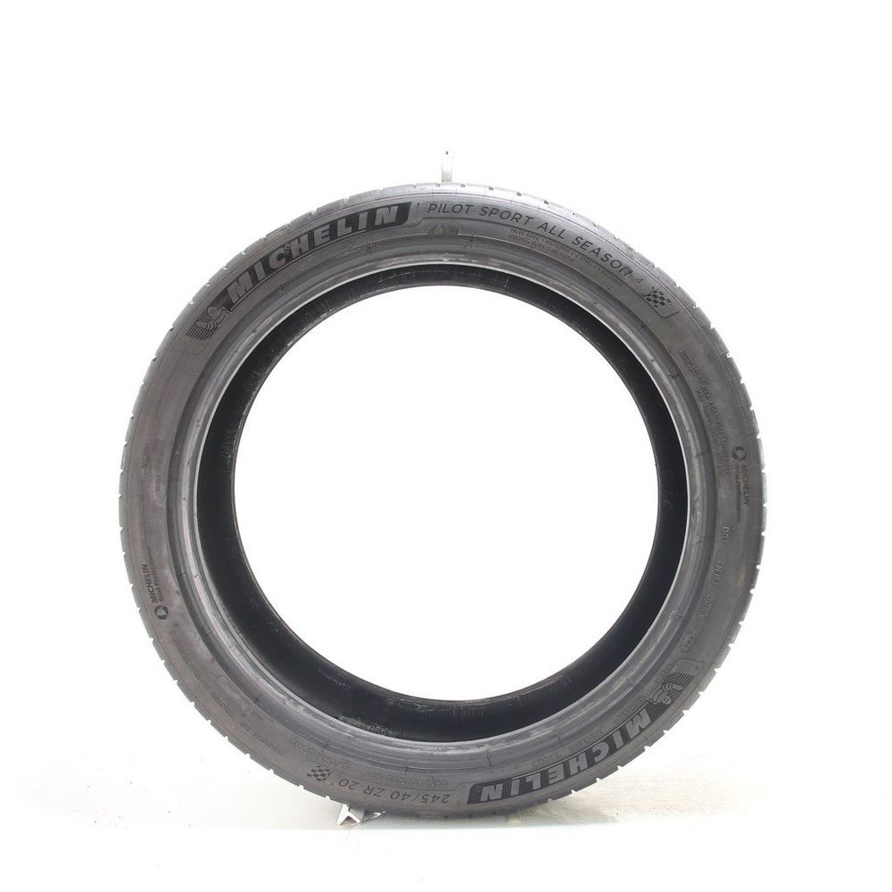 Set of (2) Used 245/40ZR20 Michelin Pilot Sport All Season 4 99Y - 5.5-7/32 - Image 6
