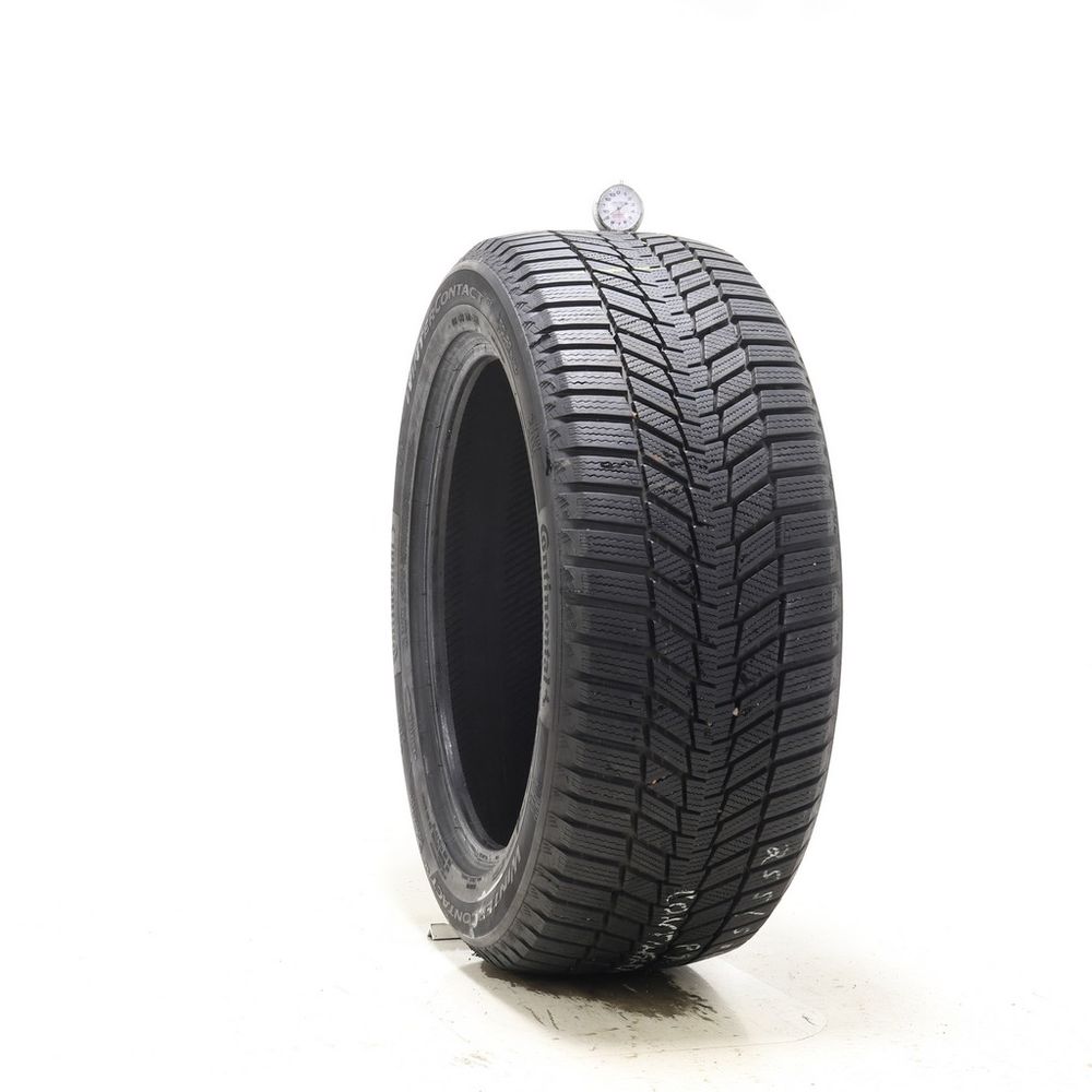 Used 255/50R19 Continental WinterContact SI 107H - 9/32 - Image 1