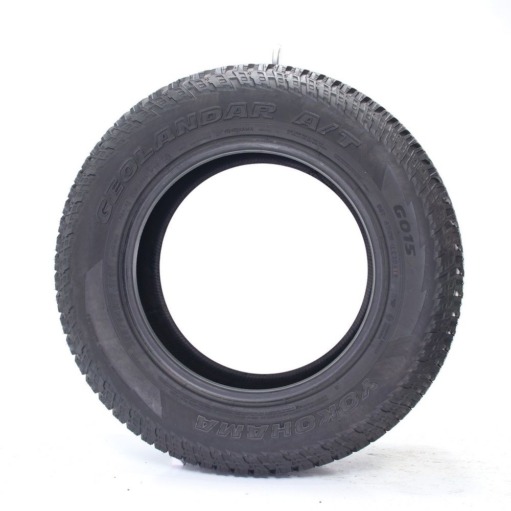 Set of (2) Used 255/65R17 Yokohama Geolandar A/T G015 114H - 9.5/32 - Image 3