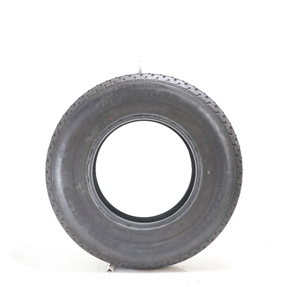 Set of (2) Used ST 215/75R14 Hercules Hercumile ST 1N/A F - 9.5/32 | Utires