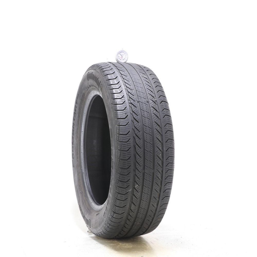 Set of (4) Used 225/60R17 Continental ProContact GX 98T - 5-5.5/32 - Image 1