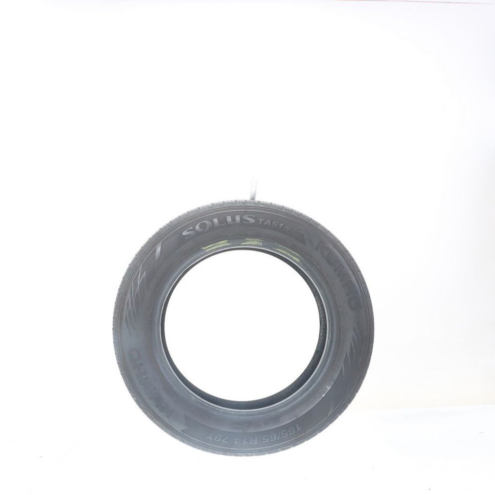Set of (2) Used 165/65R14 Kumho Solus TA51a 79T - 6.5-8/32 - Image 3