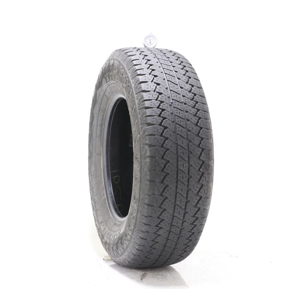 Set of (2) Used 265/70R17 Bridgestone Dueler A/T RH-S 115S - 6.5-7.5/32 - Image 1