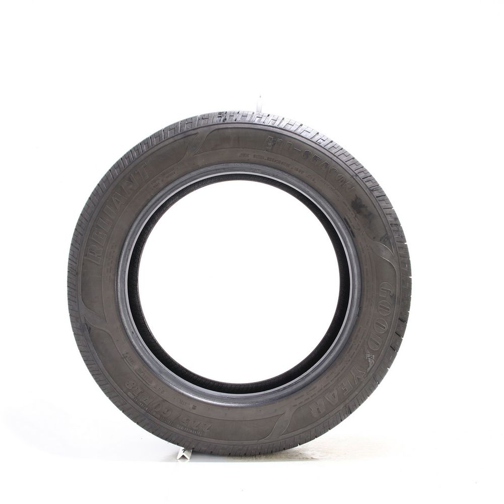 Set of (4) Used 225/60R18 Goodyear Reliant All-season 100V - 7-8/32 - Image 3