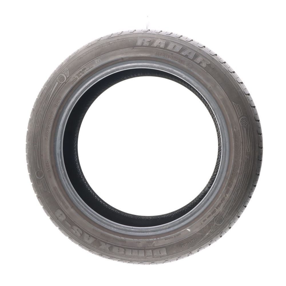 Set of (4) Used 215/55R17 Radar Dimax AS-8 94V - 8-9.5/32 - Image 3