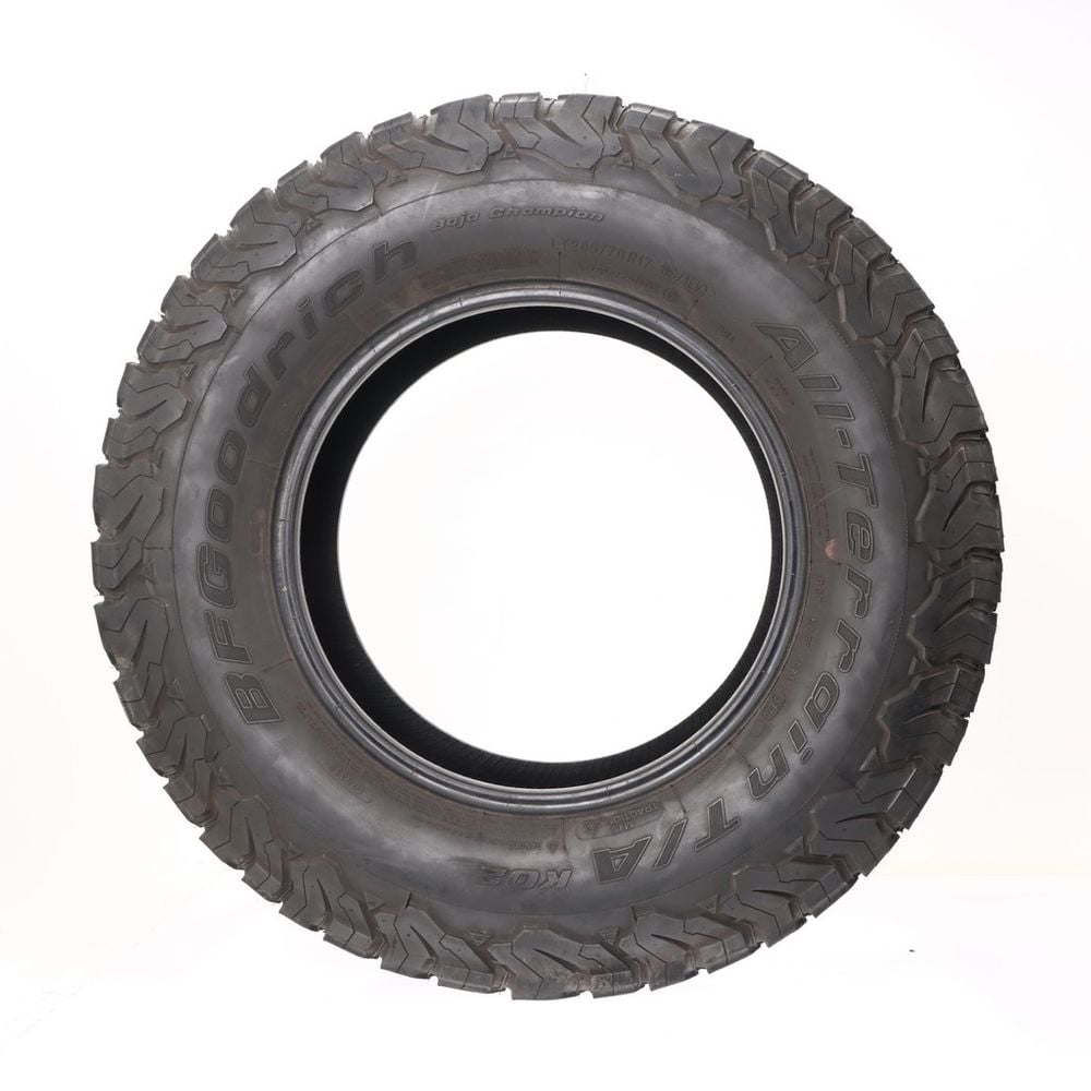 Set of (2) Used LT 285/70R17 BFGoodrich All-Terrain T/A KO2 116/113Q C - 9.5-10/32 - Image 3
