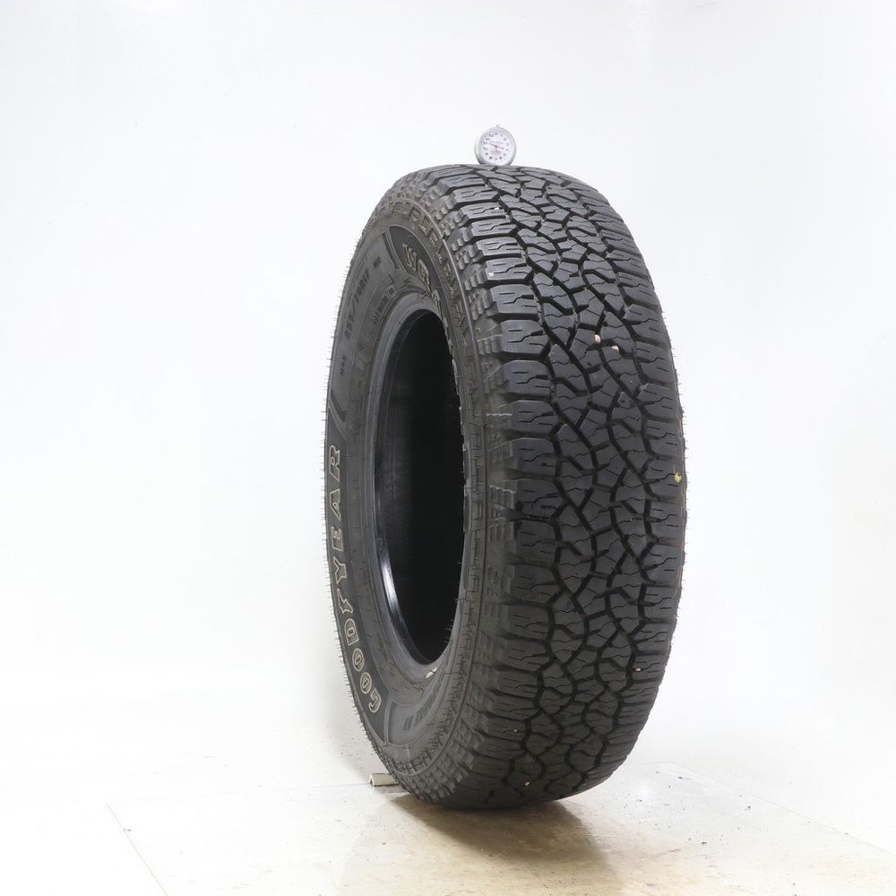 Set of (2) Used 255/70R17 Goodyear Wrangler Workhorse AT 112T - 11-11.5/32 - Image 1