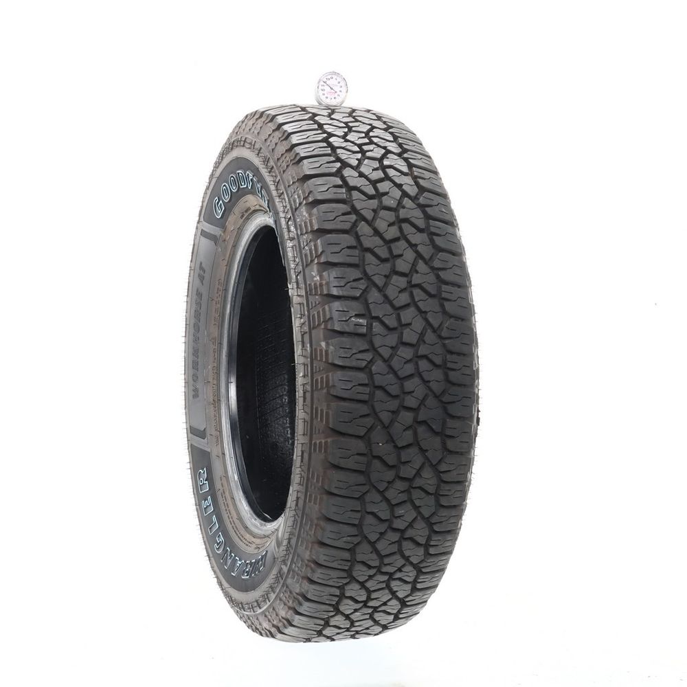 Set of (2) Used 255/70R17 Goodyear Wrangler Workhorse AT 112T - 11-11.5/32 - Image 4
