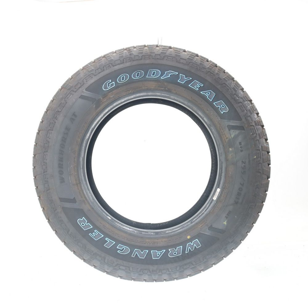 Set of (2) Used 255/70R17 Goodyear Wrangler Workhorse AT 112T - 11-11.5/32 - Image 6