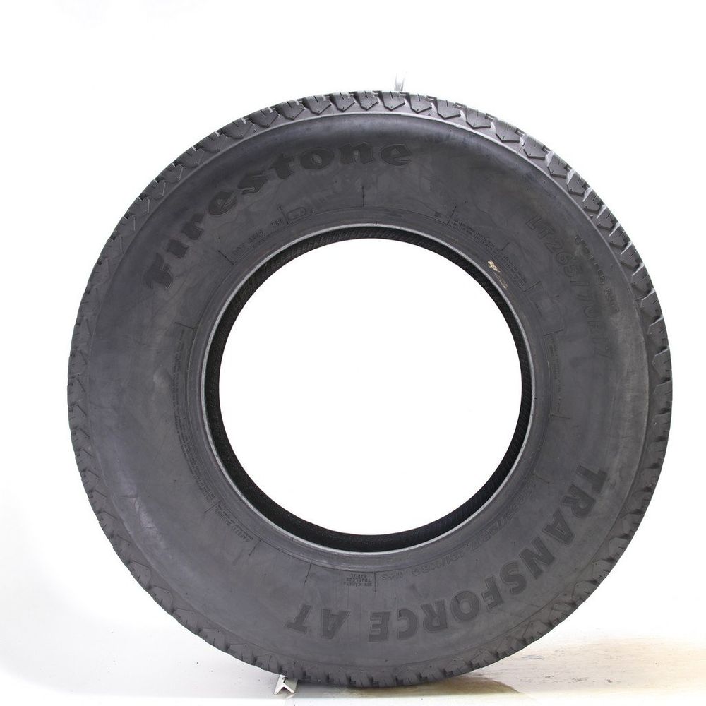 Set of (2) Used LT 265/70R17 Firestone Transforce AT 121/118Q E - 12-13.5/32 - Image 3