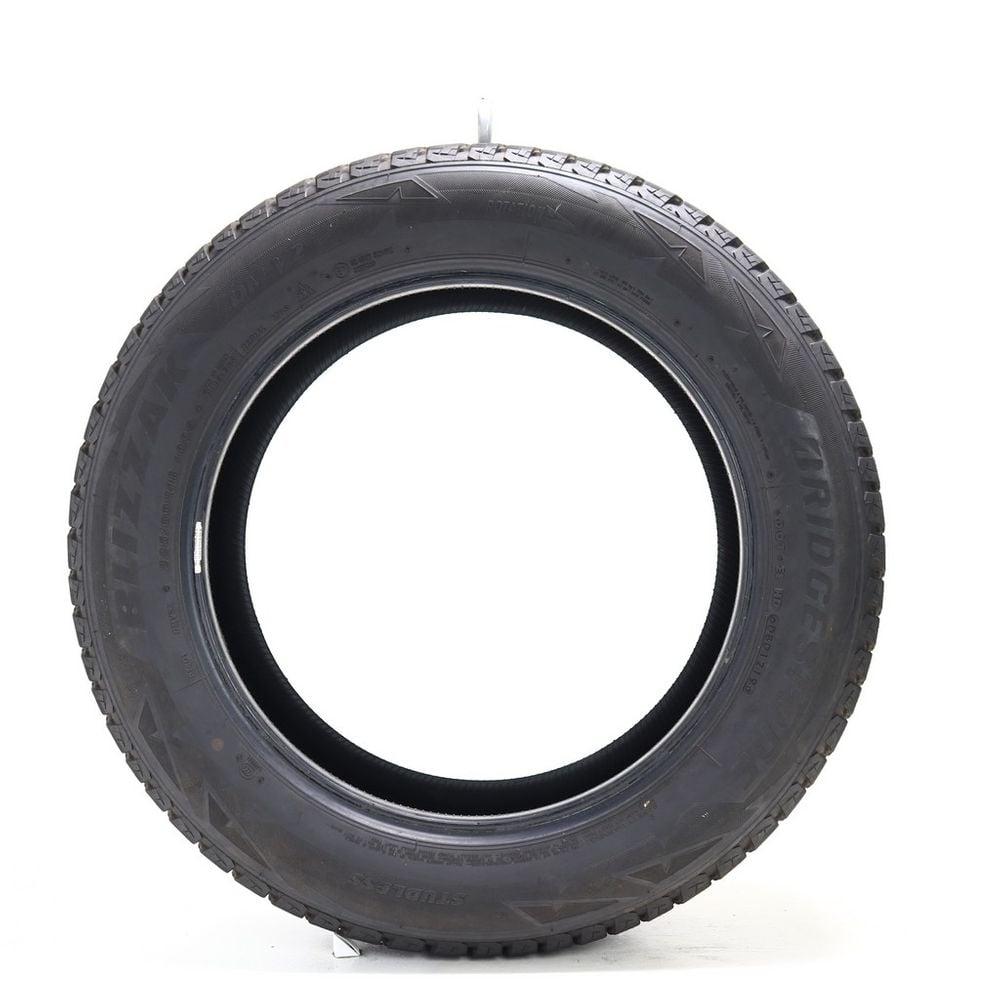 Set of (4) Used 225/60R18 Bridgestone Blizzak DM-V2 100S - 10-11.5/32 - Image 3