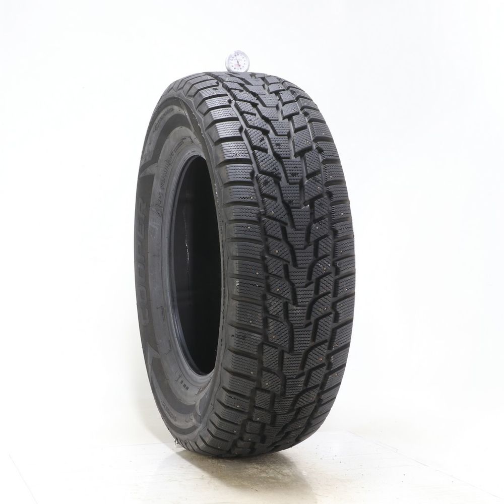 Set of (2) Used 265/65R18 Cooper Evolution Winter Studded 114T - 13/32 - Image 1