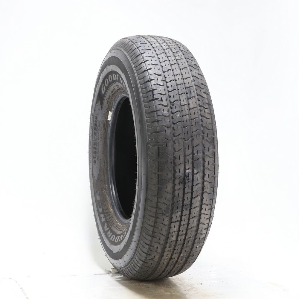 Set of (2) Driven Once ST 235/85R16 Goodyear Endurance 125/121N E - 8/32 - Image 1