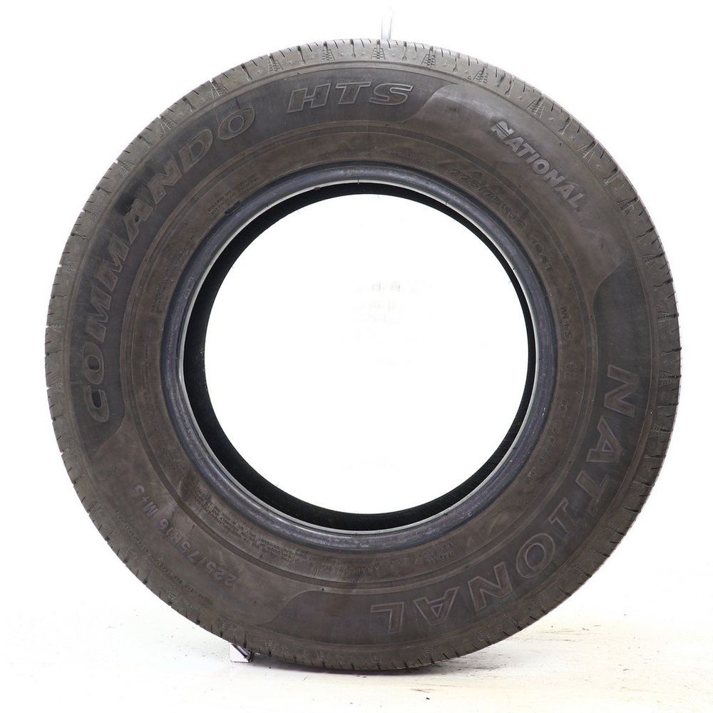 Set of (2) Used 225/75R16 National Commando HTS 104T - 8.5-9.5/32 - Image 3