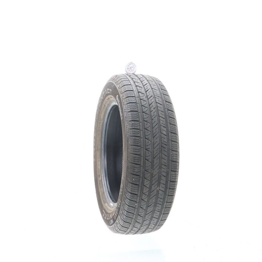 Set of (2) Used 225/65R17 Continental CrossContact LX E 102T - 9.5-10/32 - Image 1