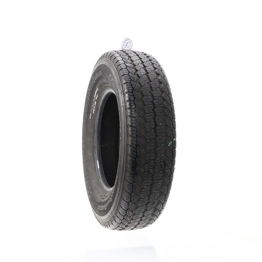 Set of (2) Used LT 215/85R16 Continental VancoFourSeason 115/112Q E - 8-9/32 - Image 1