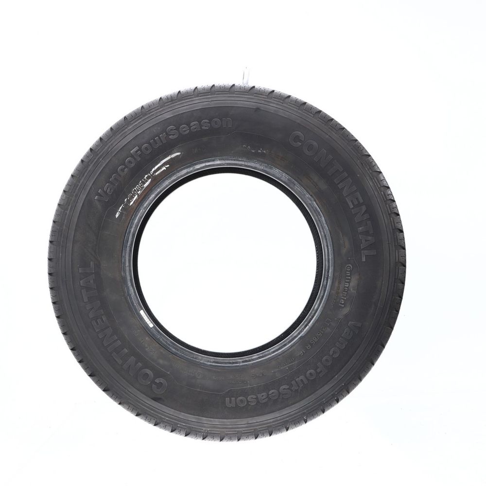 Set of (2) Used LT 215/85R16 Continental VancoFourSeason 115/112Q E - 8-9/32 - Image 3