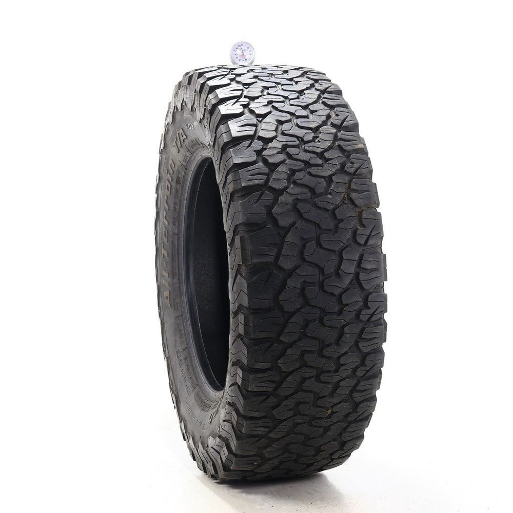 Set of (2) Used LT 285/65R18 BFGoodrich All-Terrain T/A KO2 125/122R E - 6.5-7/32 - Image 1