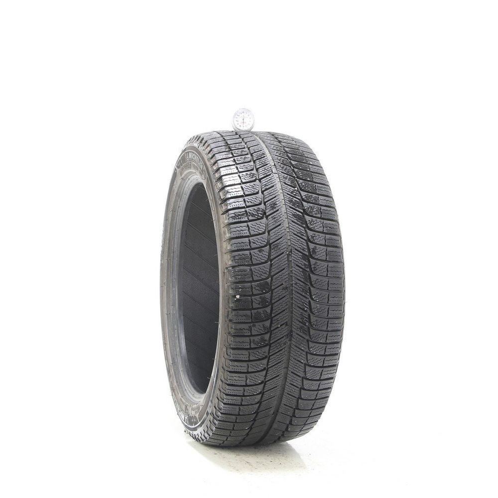 Set of (2) Used 245/45R18 Michelin X-Ice Xi3 100H - 7-8/32 - Image 1