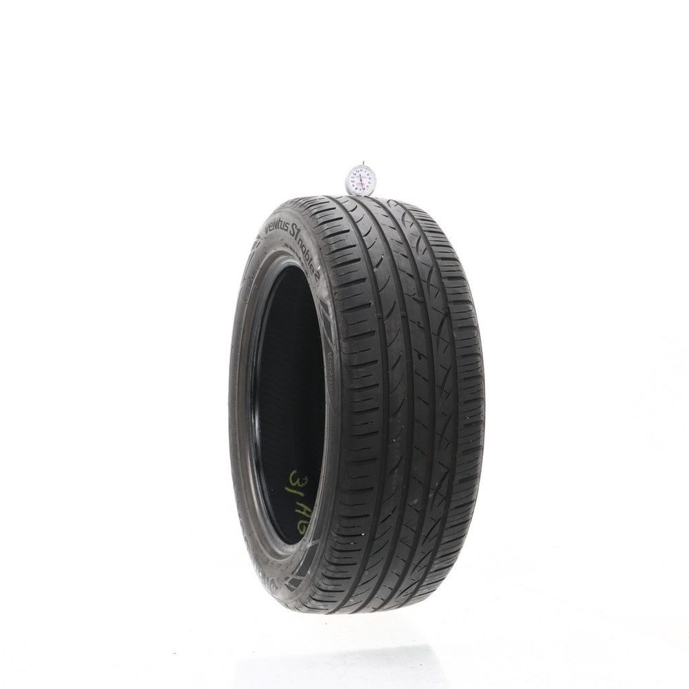 Set of (4) Used 215/55ZR17 Hankook Ventus S1 Noble2 94W - 6-7/32 - Image 1