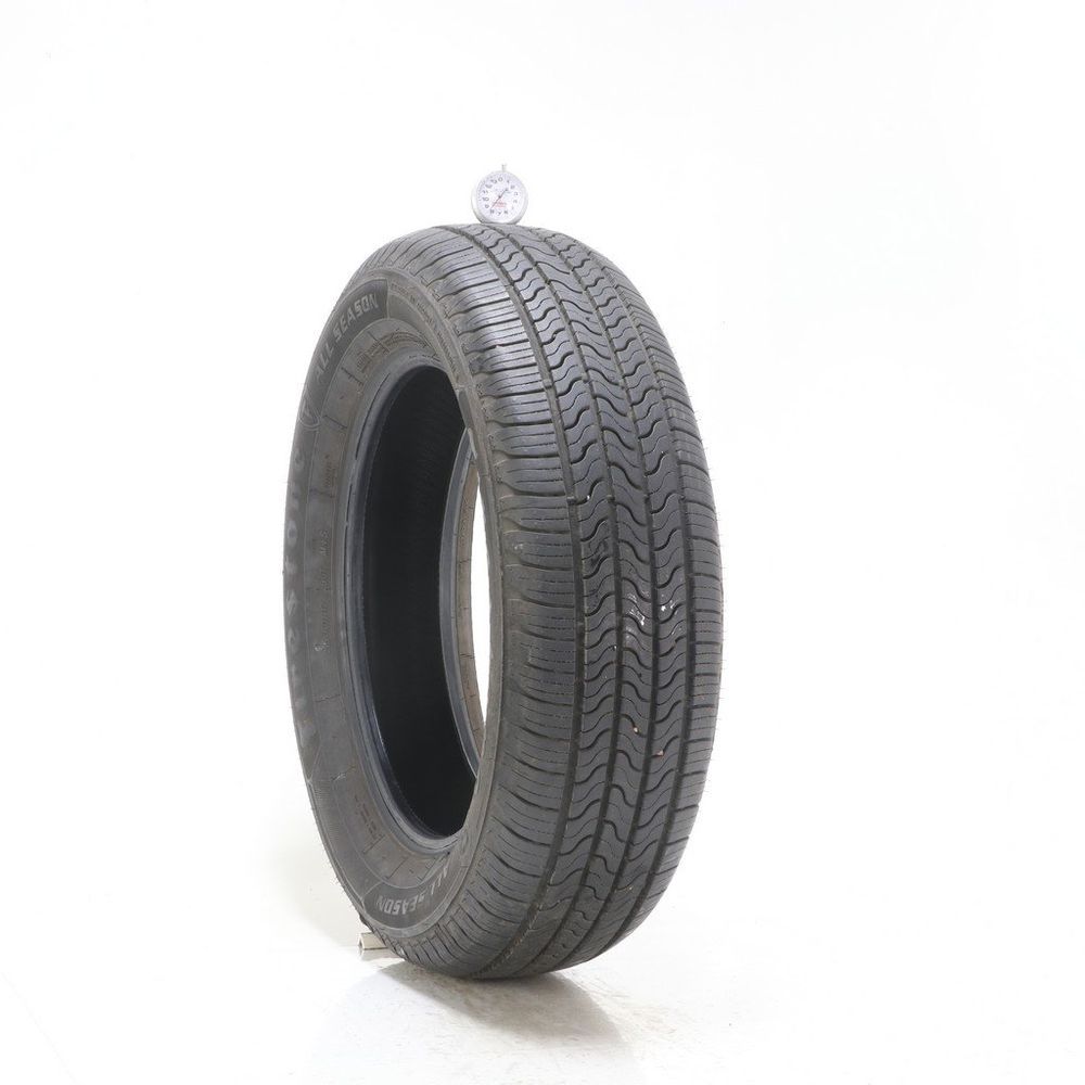 Set of (4) Used 215/60R17 Firestone All Season 96T - 8-9/32 - Image 1
