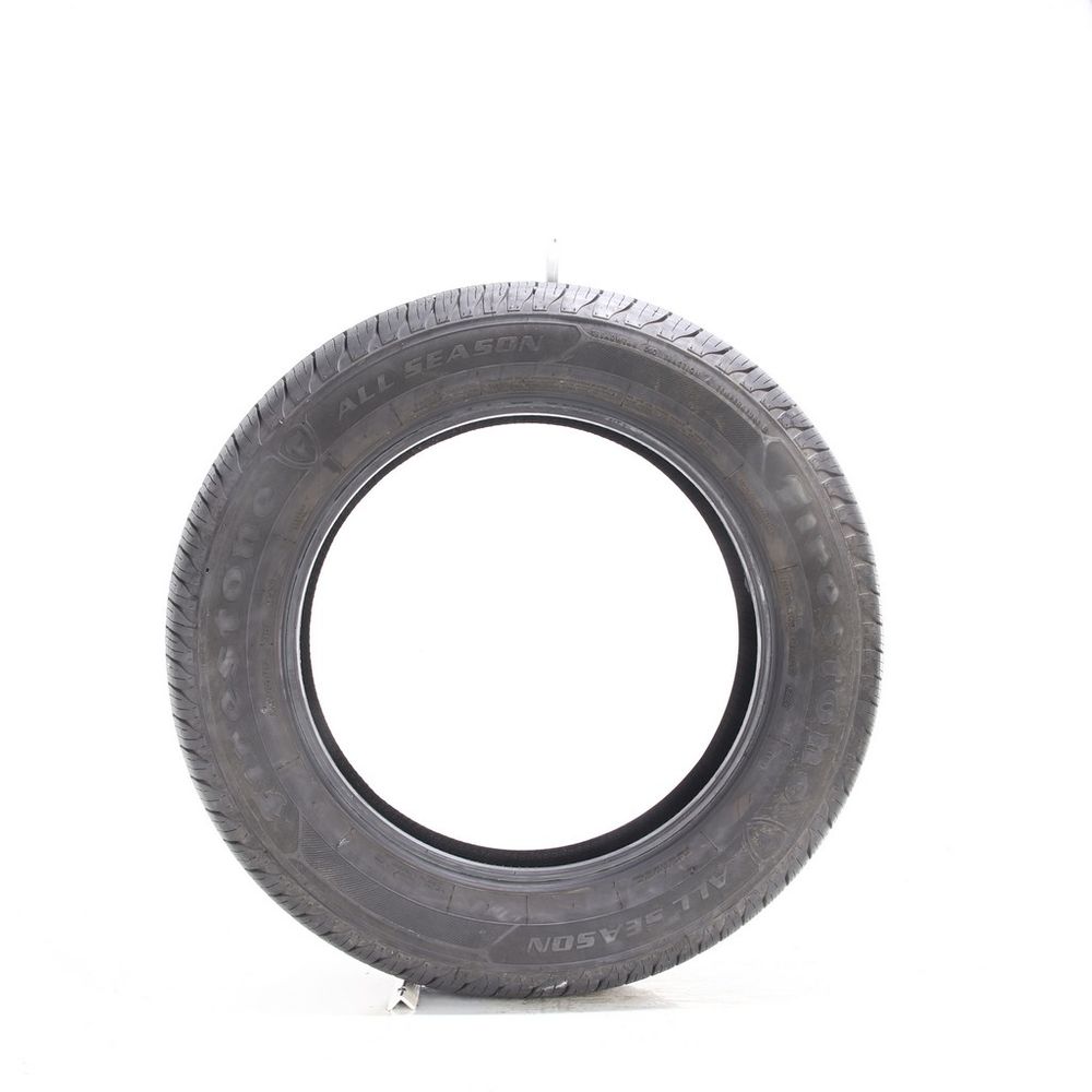 Set of (4) Used 215/60R17 Firestone All Season 96T - 8-9/32 - Image 3