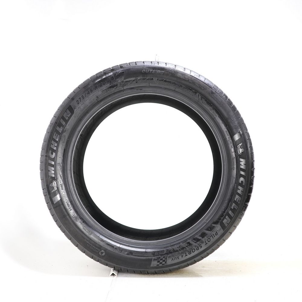 Set of (2) Used 275/45R20 Michelin Pilot Sport 4 SUV 110Y - 9/32 - Image 3