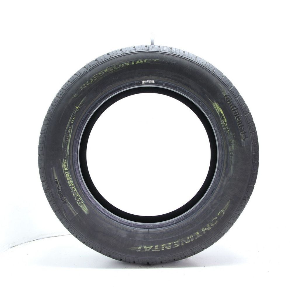 Set of (2) Used 255/55R18 Continental CrossContact LX25 109H - 10/32 - Image 3