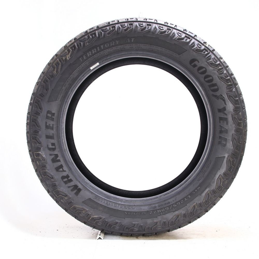 Used LT 265/60R22 Goodyear Wrangler Territory AT 123/120S E - 9.5/32 - Image 3