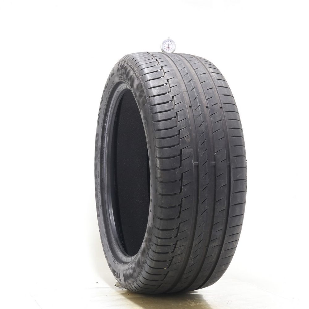 Used 285/45R22 Continental PremiumContact 6 MO-S ContiSilent 114Y - 6.5/32 - Image 1
