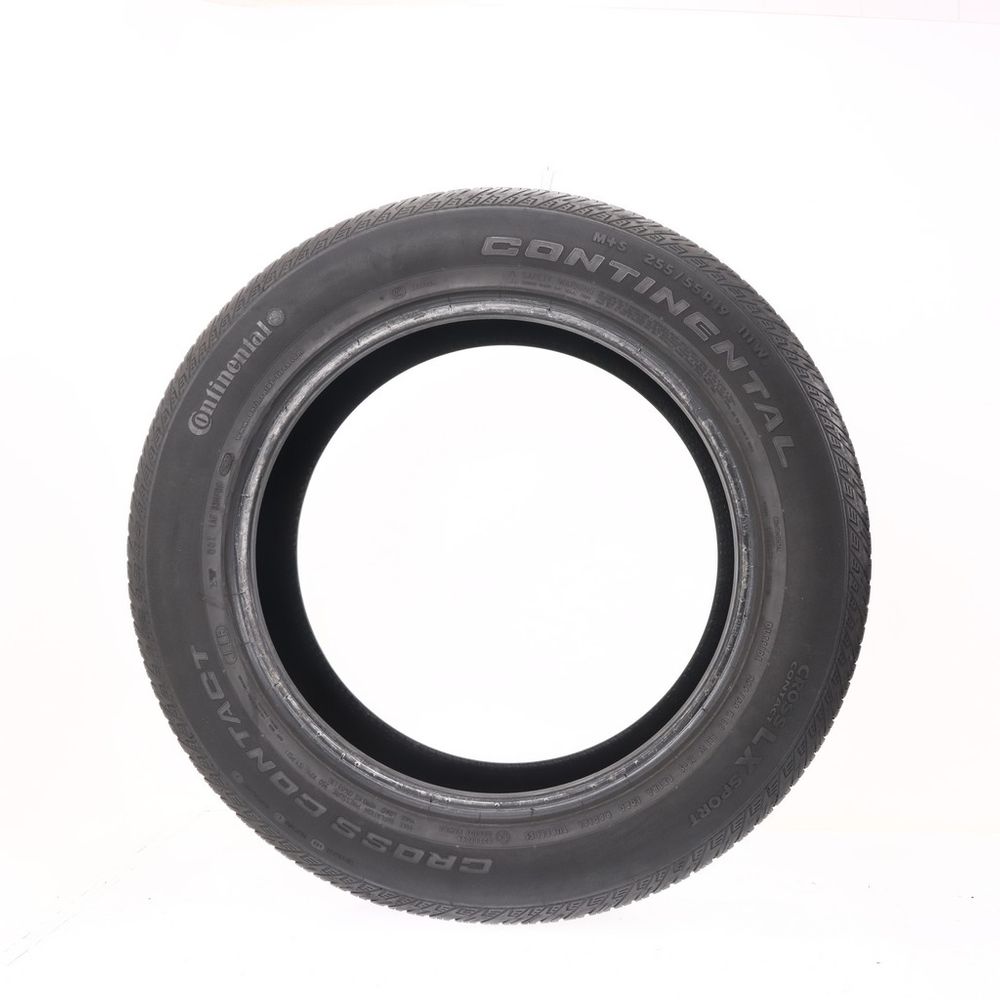 Set of (2) Used 255/55R19 Continental CrossContact LX Sport J LR 111W - 7.5/32 - Image 3