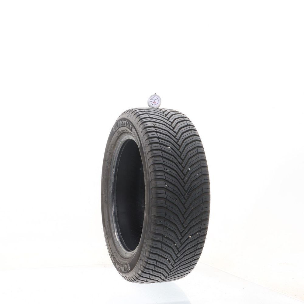 Set of (2) Used 215/55R16 Michelin CrossClimate 2 97H - 8-9/32 - Image 1