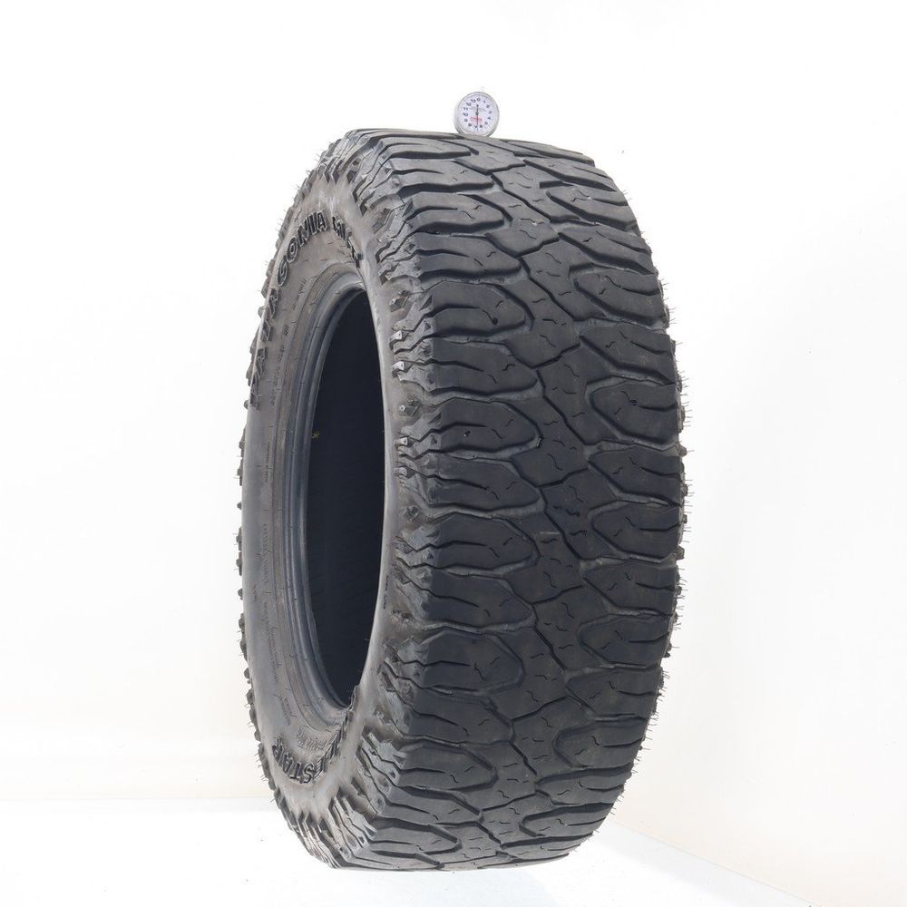 Set of (2) Used LT 285/65R18 Milestar Patagonia M/T 125/122Q E - 6.5-7.5/32 - Image 1