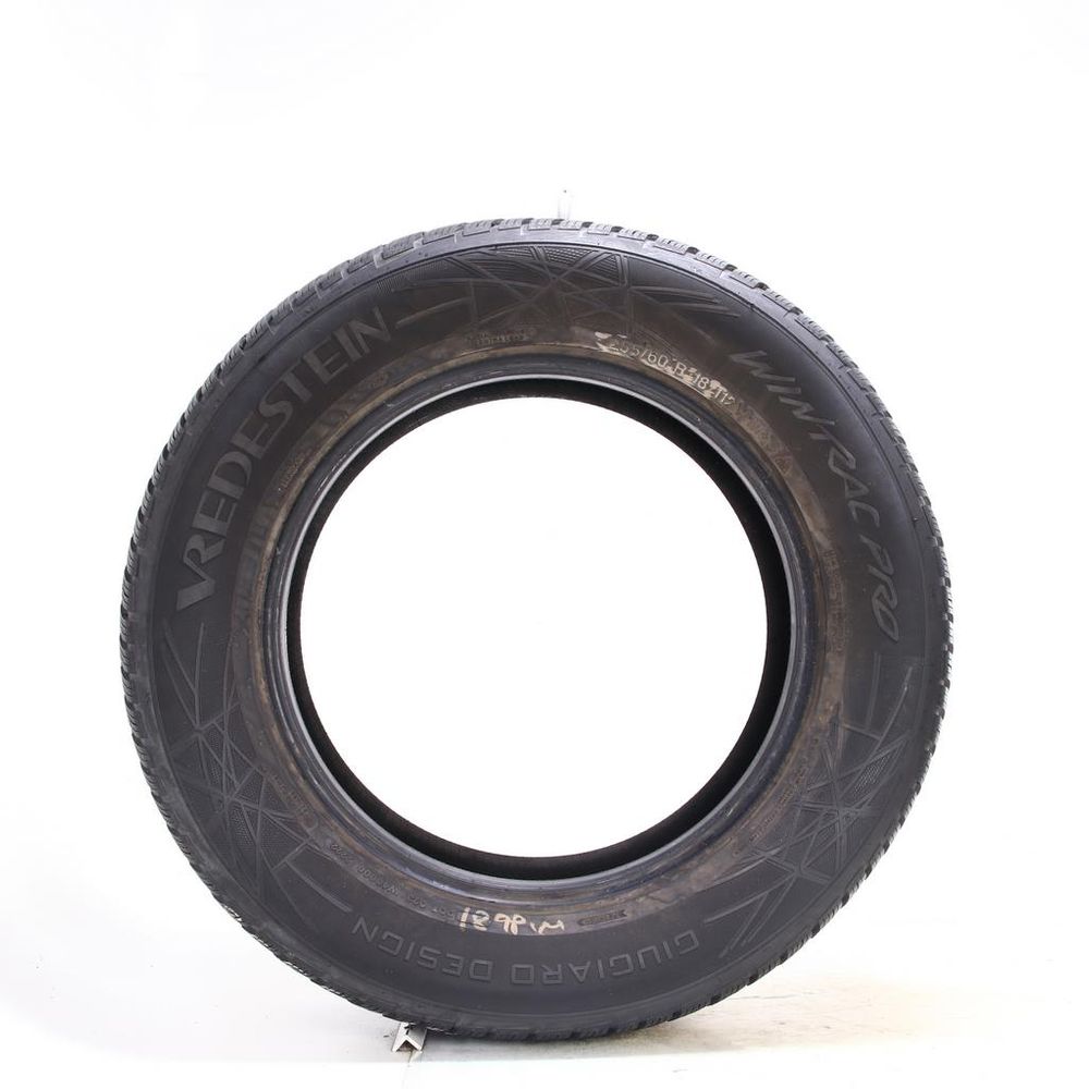 Set of (2) Used 255/60R18 Vredestein Wintrac Pro 112V - 8.5-9/32 - Image 3
