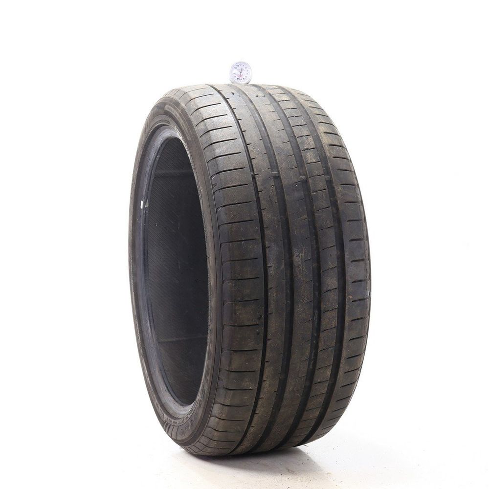Set of (2) Used 285/40ZR22 Yokohama Advan Sport V107 MO1 110Y - 7.5-8.5/32 - Image 1
