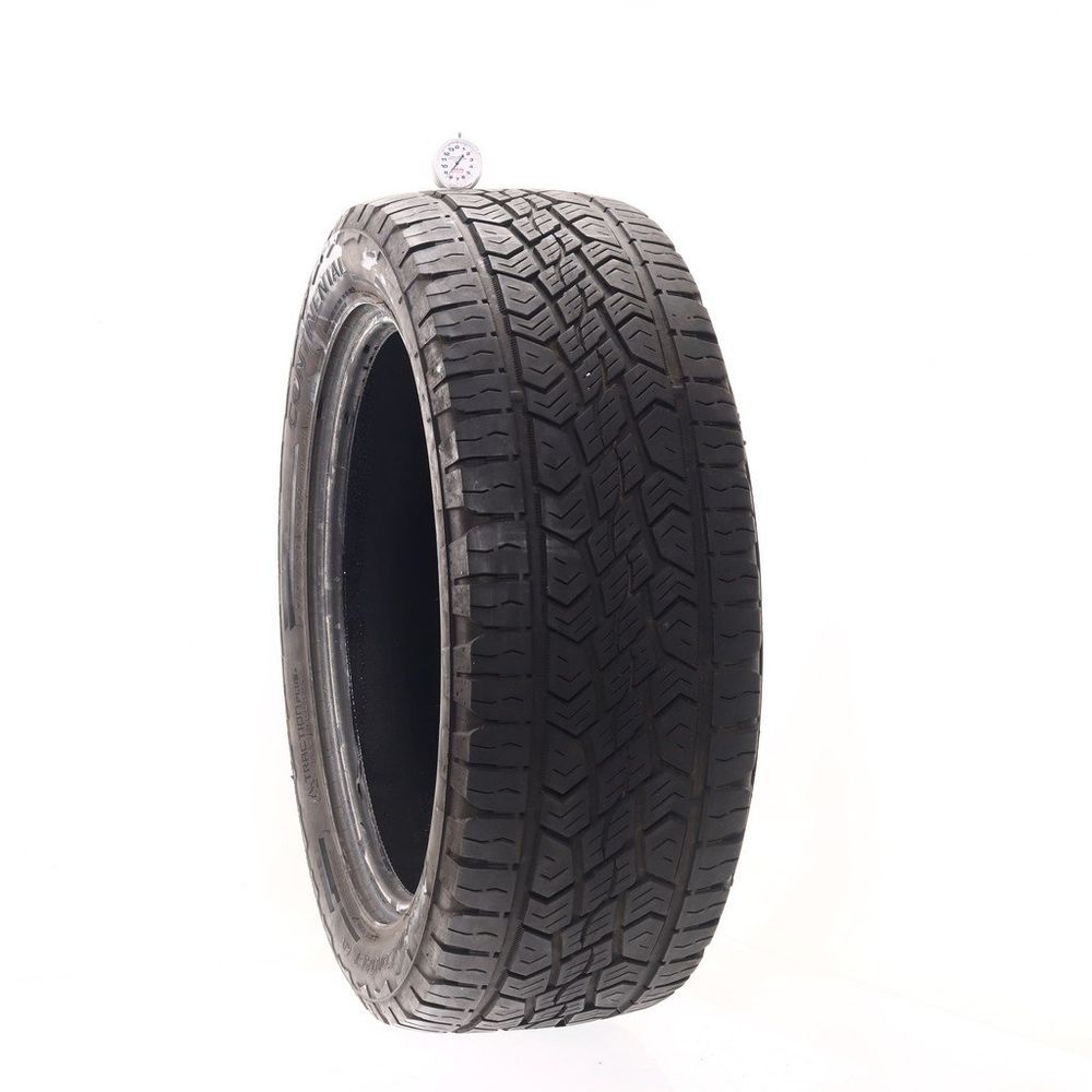Set of (2) Used 275/50R22 Continental TerrainContact AT 115T - 8.5-9/32 - Image 1