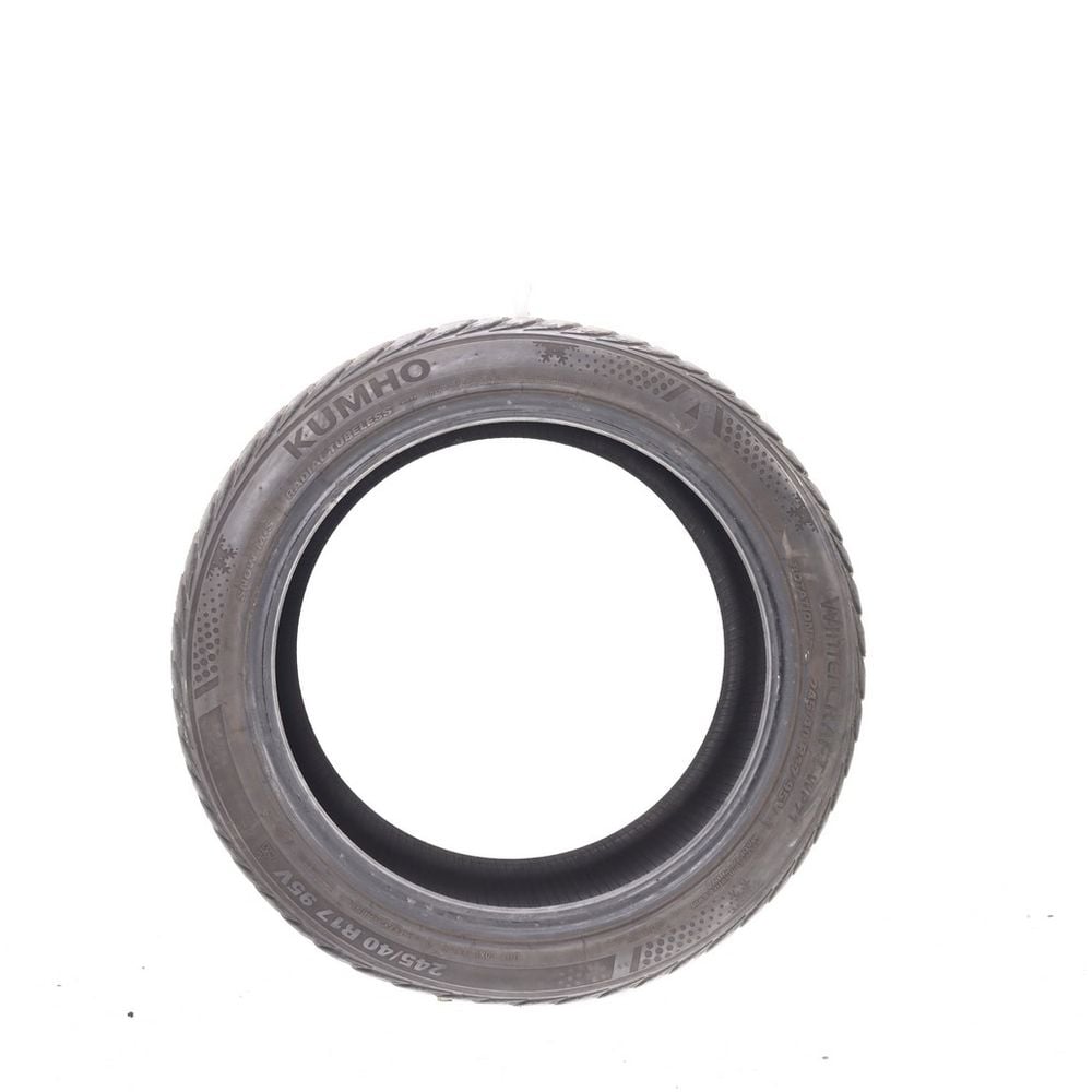 Used 245/40R17 Kumho WinterCraft WP71 95V - 10/32 - Image 3