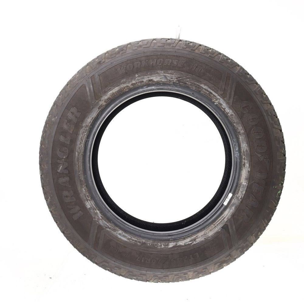 Used LT 245/70R17 Goodyear Wrangler Workhorse HT 119/116R E - 8/32 - Image 3
