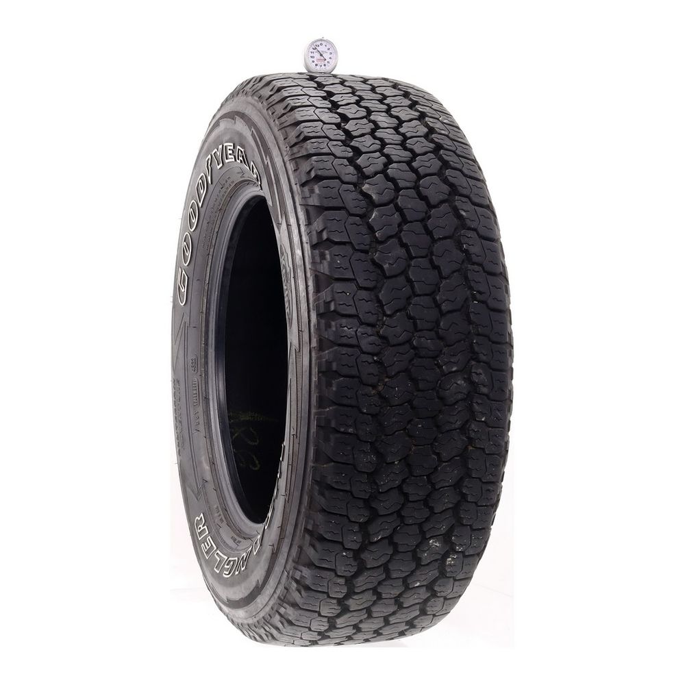 Set of (2) Used LT 275/65R18 Goodyear Wrangler All-Terrain Adventure Kevlar 113/110S C - 12/32 - Image 1